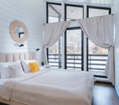 Panorama lodge с горячей купелью в Бухлово парк