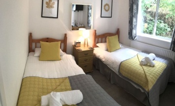 Одноместный номер Superior с видом на сад односпальная кровать в Loch Eyre House