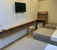 Трехместный стандарт без балкона в Фламинго