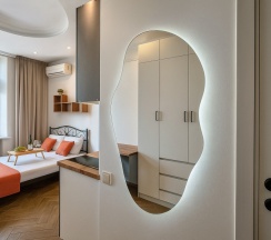 Комфорт Двуспальная Кровать в Metro apartments