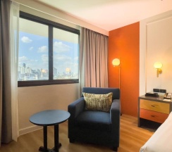 Двухместный номер Deluxe 2 отдельные кровати в A-One Bangkok Hotel