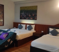 Двухместный номер Standard с балконом и с видом на сад 2 отдельные кровати в Foresto Sukhothai Guesthome