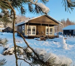 Шале в японском саду в Шале Мануки эн