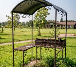 Семейный таунхаус с двумя спальнями, гостиной и кухней в Лепота