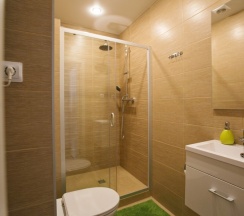 Студия Powder и Aquamarine с одним окном в New Horizon Ovechkin Apartments