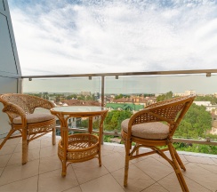 Стандарт (вид на город) с раздельными кроватями в Валентина