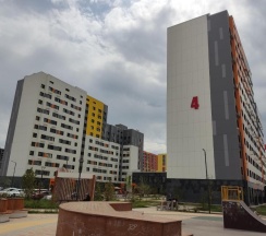 Апартаменты c 1 комнатой в 1-но комнатная квартира в центре Нур-Султана ЖК Sezim Qala 4