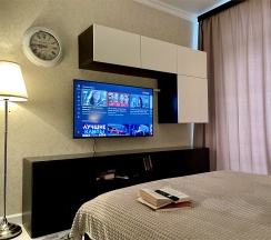 Однокомнатная квартира с потрясающим видом на город в ЖК "Pragma House" в Rauktis apartments