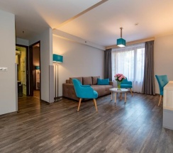 Одноместная студия Superior с балконом в Regnum Residence