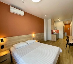 1-комнатные апартаменты студия в В Гости!