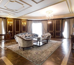 Люкс Royal с красивым видом из окна в Rixos Khadisha Shymkent