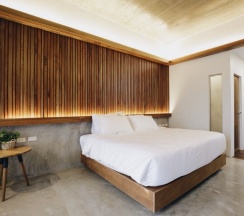 Двухместный номер Standard двуспальная кровать в Laekhon Nonbai Hotel