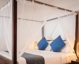 Двухместная вилла рядом с пляжем (двуспальная кровать) в The C Samet Beach Resort