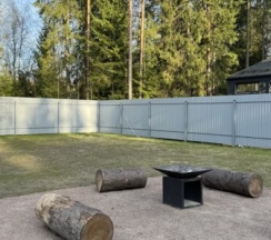 Современный коттедж 120 кв.м. для 8 гостей рядом с Охта парком в Solar House