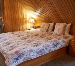 Номер комфорт с 1 двуспальной кроватью (мансарда) в Здрава дача