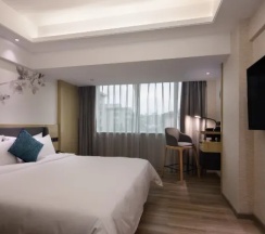 Двухместный номер Deluxe (двуспальная кровать) в Paco Hotel (Canton Tower Pazhou)