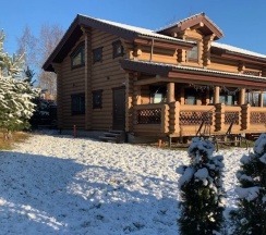 Дом большой с сауной, балконом и верандой 6+4 в Snhaus