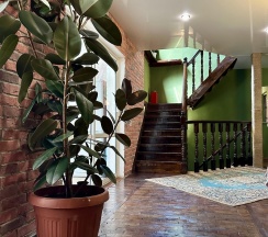 Кровать в 1-местном общем мужском номере в Greenwall