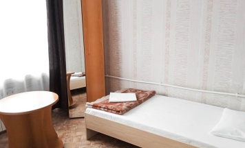 Кровать в 2-местном общем номере в Smart Hotel KDO Магнитогорск