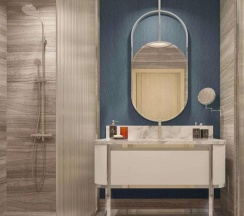 Двухместный номер Deluxe с балконом и с видом на море 2 отдельные кровати в Rixos Water World Aktau