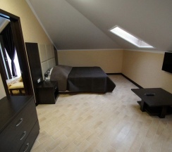 Двухместный люкс Мансарда с 2 комнатами двуспальная кровать в Елена