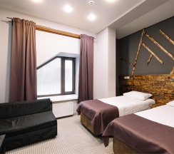 Улучшенный комфорт 2 раздельные кровати в Тундра