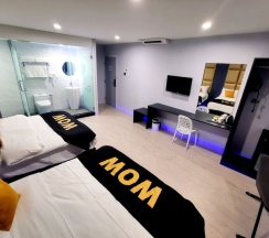 Четырёхместный семейный номер Standard в WOW Hotel Penang