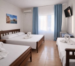 Четырехместный номер с видом на море  /Без питания или ALL INCLUSIVE + BAR в Лоогуна