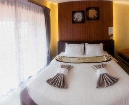 Двухместный номер Deluxe с балконом двуспальная кровать в Ricci House Resort