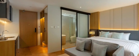 Двухместный номер Deluxe двуспальная кровать в Wyndham Garden Naithon Phuket