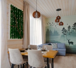 Барнхаус ЯгельХаус (оснащение дома, стоимость банного чана и бани см. Подробнее) в Dacha