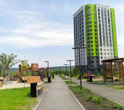 1-комнатные апартаменты, 30 м², 16 этаж в Сибирь House