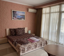 Четырёхместный номер Superior с балконом в Maryslav