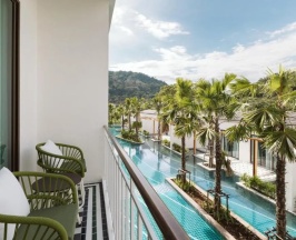 Двухместный номер Superior с видом на бассейн 2 отдельные кровати в Sugar Marina Resort – LAGOON Villas – Nai Yang Beach