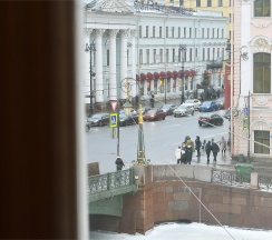 Однокомнатный Люкс с видом на Строгановский дворец в Taleon Imperial Hotel