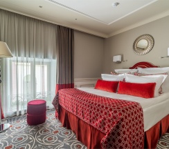 Стандарт двухместный с двуспальной кроватью в Albora Boutique Hotel
