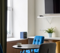 Studio с возможностью семейного проживания в Zen Time