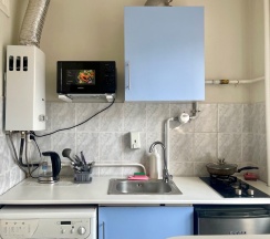 "SOFT CLOUD" Однокомнатная квартира (Метро Новочеркасская, 15 минут пешком) в Rauktis apartments