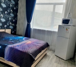 Стандартный номер с полутороспальной кроватью в Советский