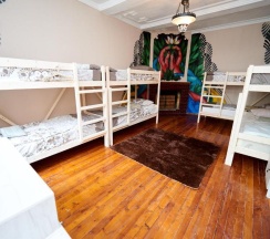 Кровать в общем номере в Wanderlust Hostel