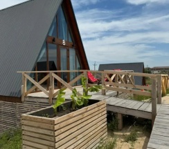 Шестиместный коттедж с красивым видом из окна в Beta