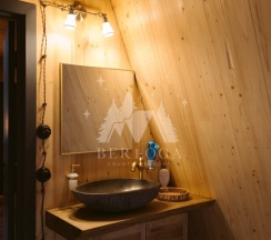 Дом с купелью и сауной (до 10 гостей) АТЛАНТ в Berloga Country Resort