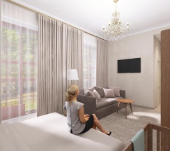 Номер полулюкс делюкс в Ерино