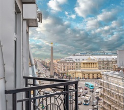 Улучшенный с балконом и видом на город в Cosmos St. Petersburg Nevsky Hotel
