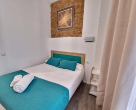 Одноместный номер двуспальная кровать в Hotel y Apartamentos Doña Lola