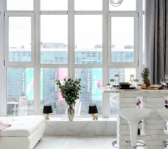 Апартаменты VIP с сауной, джакузи и камином (SPA) в Loft SPA