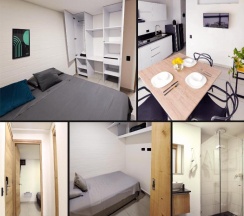 Четырёхместные апартаменты Deluxe в Inverso Cl 47 Coliving
