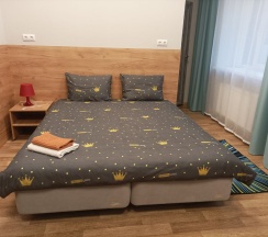 Двухместный номер с 1 двуспальной или 2 односпальными кроватями в Галианна