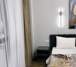 Апартаменты двухкомнатные четырехместные (улучшенные) без балкона в Polikariya