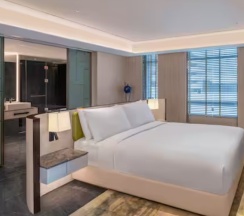 Двухместный люкс с террасой Presidential двуспальная кровать в DoubleTree by Hilton Bangkok Ploenchit